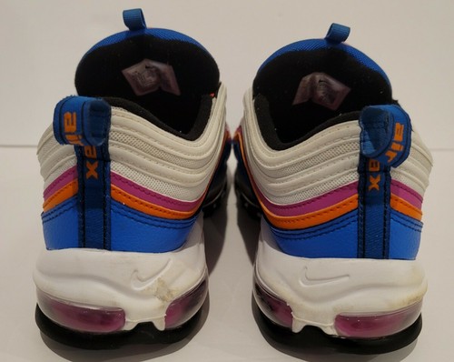 Nike Air Max 97 Multicolor White Black Active Fuchsia CW6992-100 Size 10.5 - Picture 3 of 6