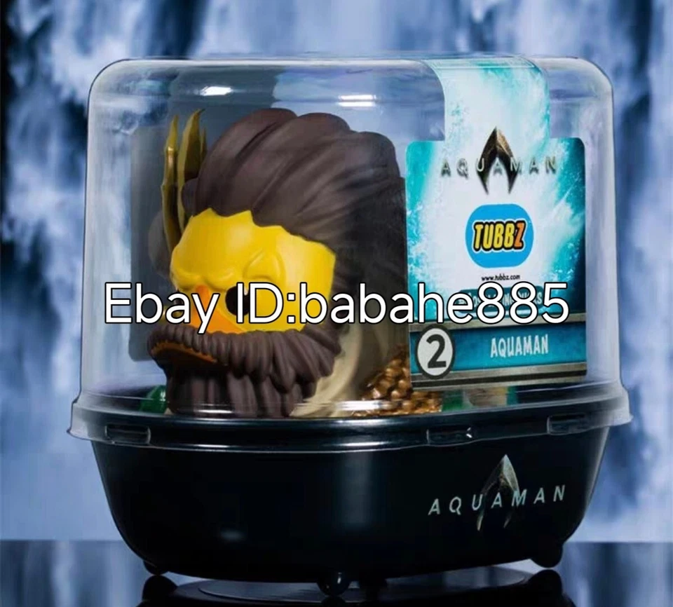 Numskull DC漫画Aquaman TUBBZ鸭绿色PVC人偶H9厘米(3.5英寸) — 第 2/4 张图片