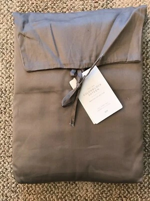Restoration Hardware Full Size Sheet Set Italian Colorblock Sateen Morel Dune