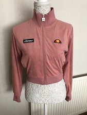 ellesse velure Zip Up  jacket Size 6