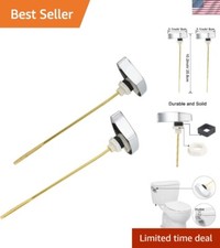 Durable Copper Trip Lever Replacement for TOTO Toilets - Easy Install 2-Pack