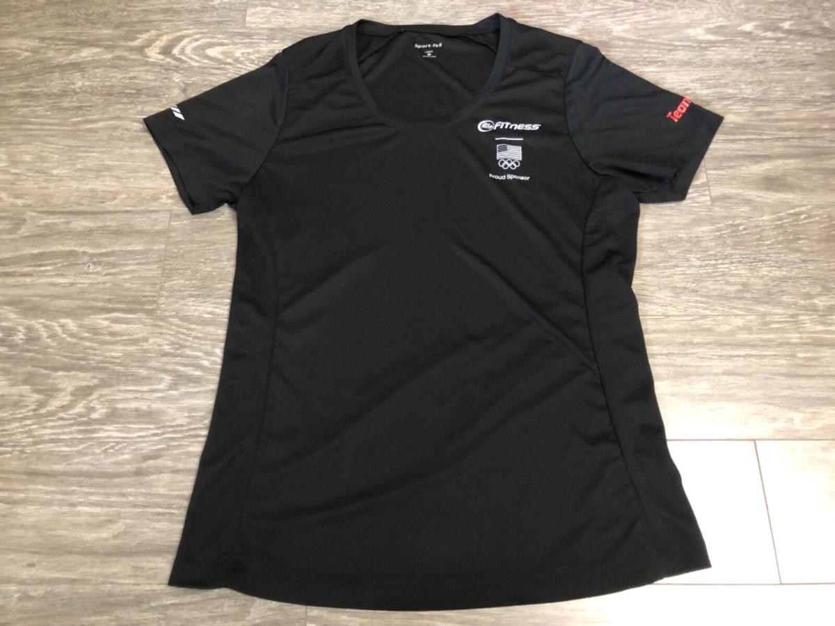 Ladies 24 Hour Fitness Personal Trainer Gym Uniform Employee Team 24 Medium  | eBay