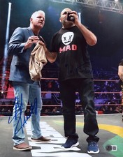 Konnan & Jeff Jarrett Signed 11x14 Photo BAS COA WWE TNA AEW WCW Lucha Libre AAA