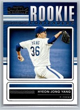 2021 Panini Contenders Rookie Contenders #RKC-HY Hyeon-Jong Yang Texas Rangers