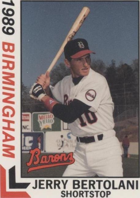 1989 Best Birmingham Barons - Jerry Bertolani #12 - 1 of 1