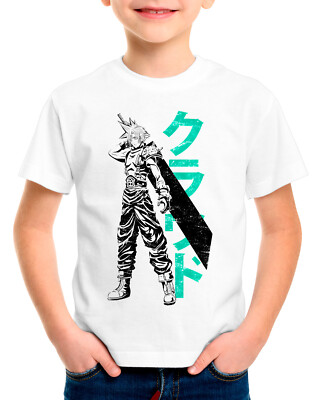Mercenary Kinder T-Shirt anime cloud choco-bo sephiroth