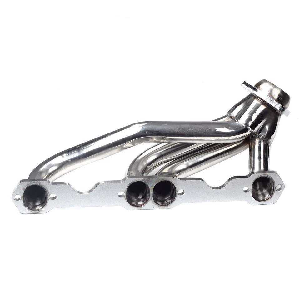 Stainless Turbo Exhaust Header for 88-97 Chevy GMC 5.0/5.7 V8 Pickup Truck/Suv - Image 2 of 4