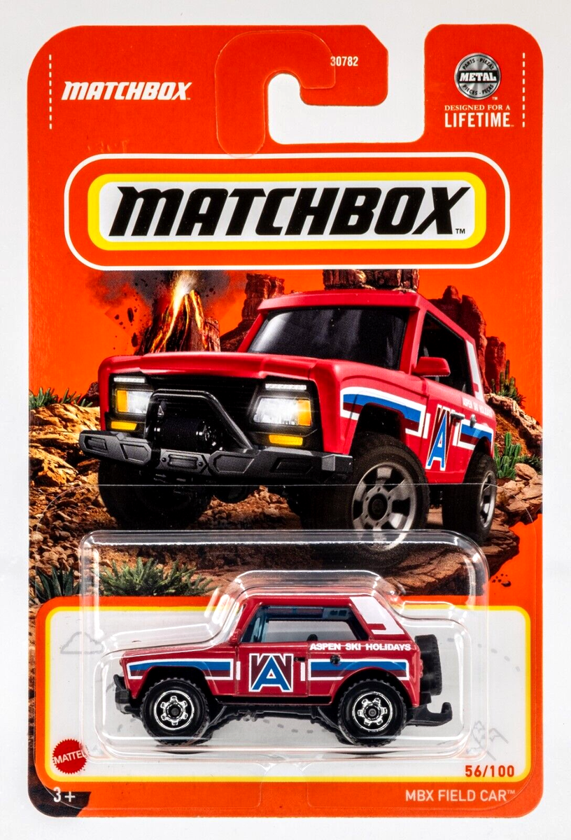 2024 Matchbox #56 MBX Field Car™ RED | ASPEN SKI HOLIDAYS | FSC | eBay
