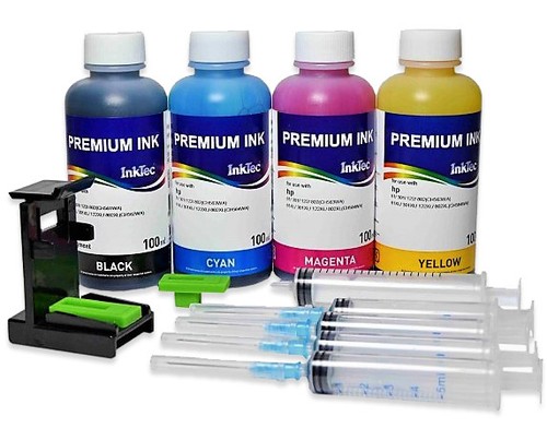Ricarica Cartucce HP 302 e HP 302XL - Inchiostro Premium Inktec e Refill kit - Photo 4/5
