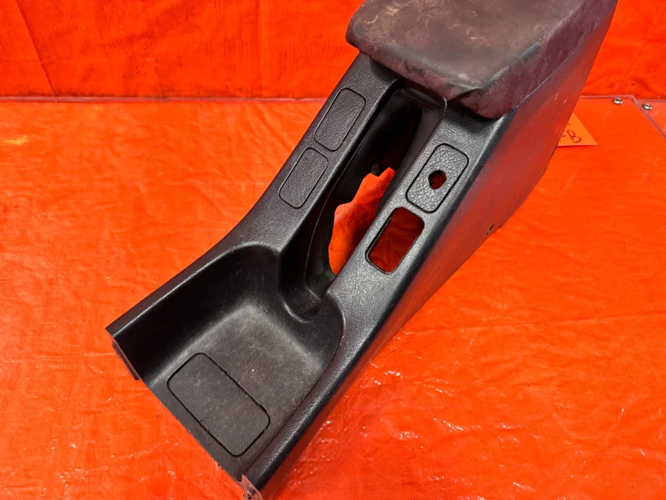 94 - 01 ACURA INTEGRA - CENTER CONSOLE ARM REST - GRAY LEATHER OEM FACTORY 281 - Image 3 of 4