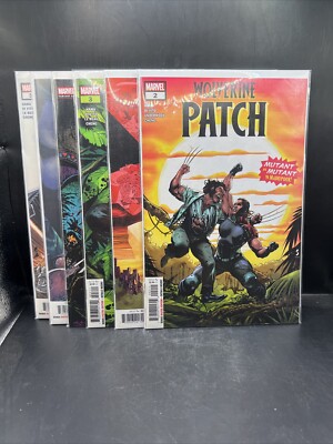 WOLVERINE: PATCH # s 2A 2B 3A 3B 4 & 5 (Marvel 2022) (A30)(1)