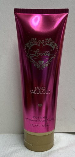 NEW Dana LOVE'S EAU SO FABULOUS Body Wash full Size 8oz TUBE Sealed