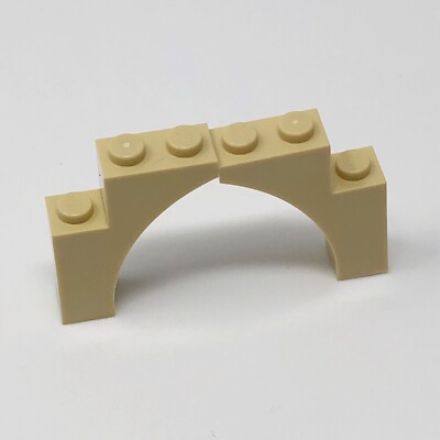 13965 LEGO Parts Brick Arch 1x3x3 TAN (2)