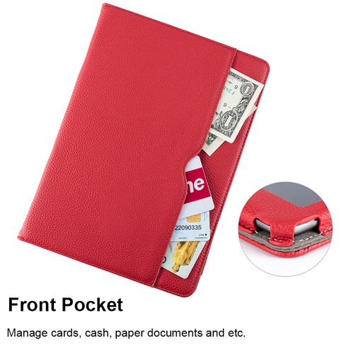 Funda inteligente tipo folio multiángulo con bolsillo para iPad 9.7 2018/2017/Air 1 2 - Imagen 89 de 90