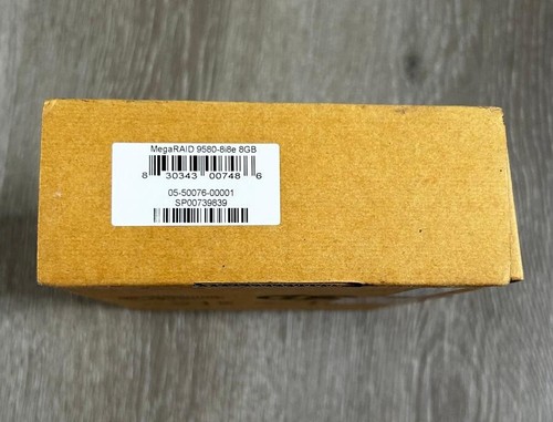 MegaRAID 9580-8i8e Raid controller SAS, SATA and NVMe RAID PCIe 4.0 incl. cables - Afbeelding 3 van 3