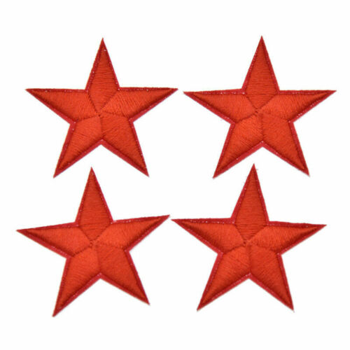 10x Star Embroidery Iron on Patches Badge Sewing Clothes Applique Crafts DIY - Picture 2 of 10
