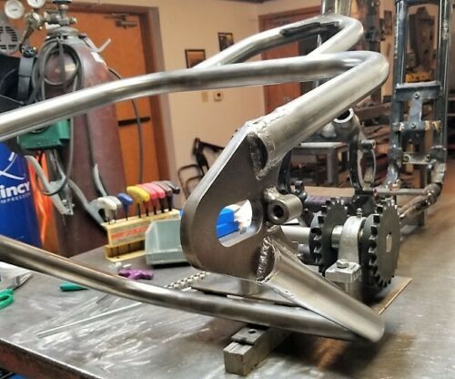 Hardtail Sportster XL Kit @ 300 Largeur Pneu , Inclus Arbre de Renvoi, Chaînes + - Photo 6 sur 12