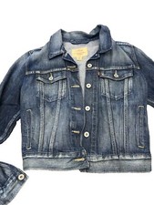 Levis Denim Jean Jacket Red Tab womens medium blazer blue wpl-423