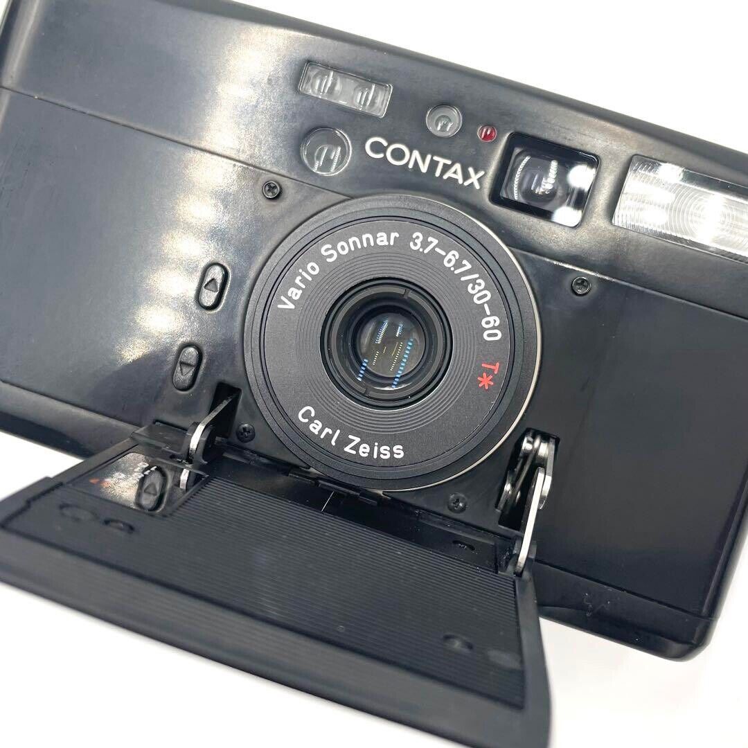 Contax TVS III Black Vario-Sonnar Point & Shoot 35mm Film Camera BRAND NEW!