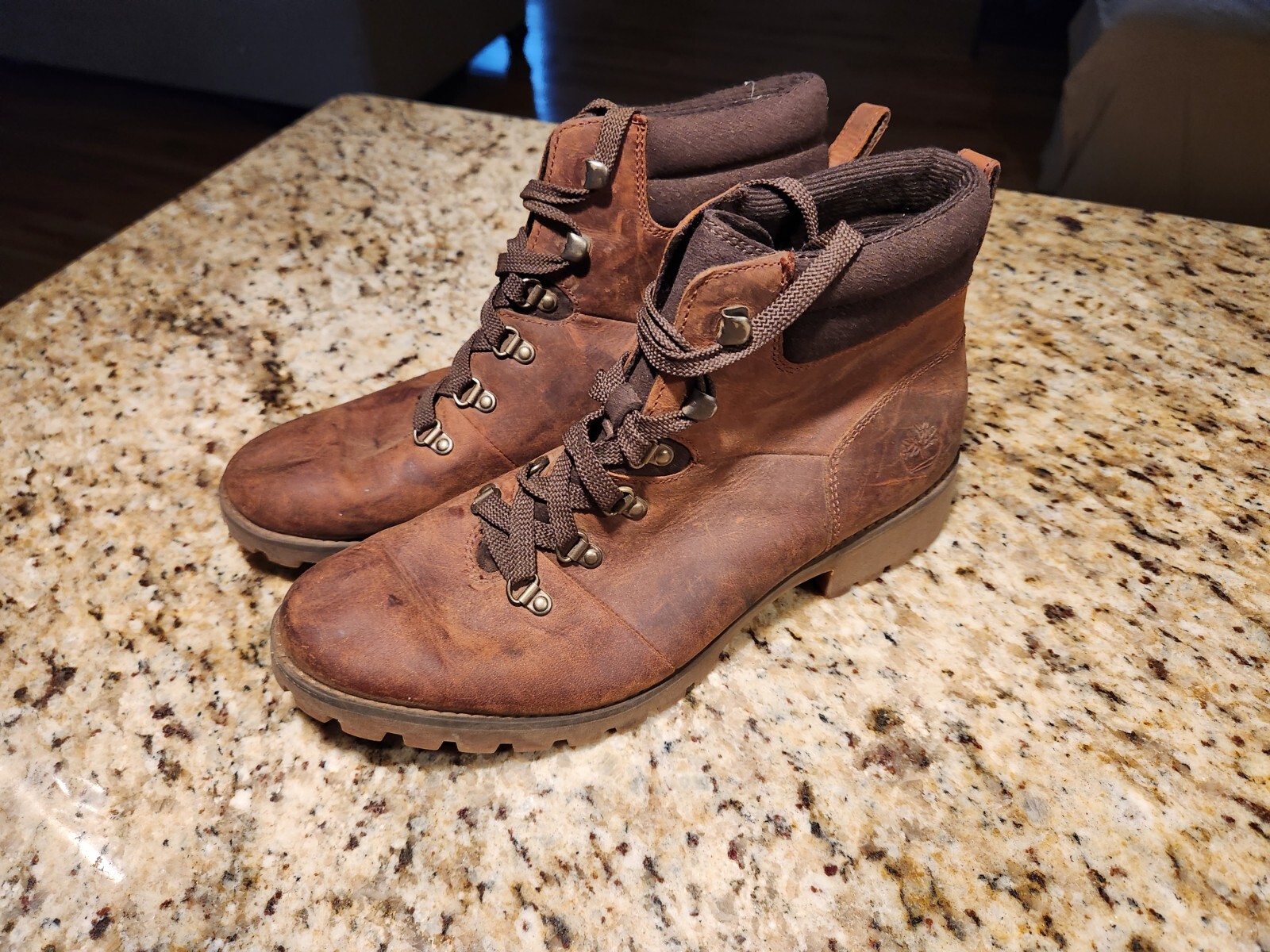 Timberland Women's Ellendale Hiking Boots Leather A1R3D Size