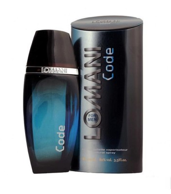 NEW LOMANI CODE EAU DE TOILETTE FOR MEN WITH FREE WORLDWIDE SHIPPING - 100 ML