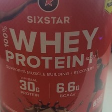 Six Star 100% Whey Protein Plus Chocolate Powder 30g Protein, 18 Servings