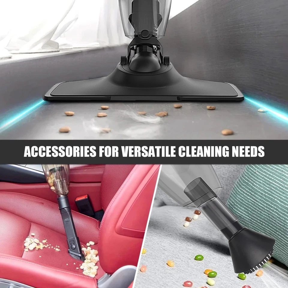 Cordless Vacuum Cleaner, Portable Car Vacuum with 3 Filters for Hard Floor Car P - Image 2 of 4