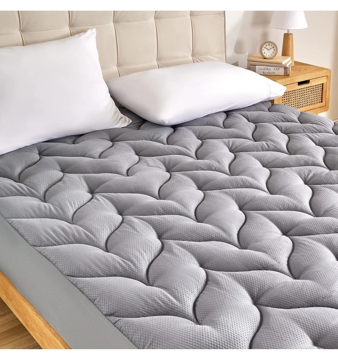 SONIVE Double Mattress Topper 135cm x 190 cm