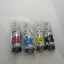 Genuine Epson 522 Ink Bottles 4 Pack for ET-2720 ET-2800 ET-2803 ET-4700 ET-4800