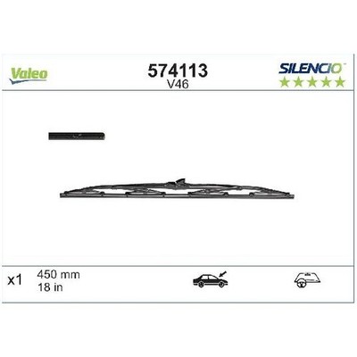 Scheibenwischer vorne für Nissan Cherry 3 N12 Silvia S110 S12 23914734