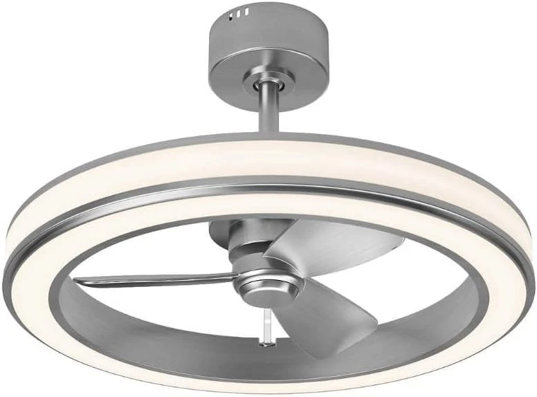 ARTIKA EDWIN 23" FANDELIER Ceiling Fan + LED Light + Remote Costco Overstock - Image 4 of 4