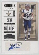 2017 Contenders Rookie Ticket/Rookie Ticket Variation Austin Carr #240 Auto 0s55