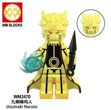 2 inch Custom, Naruto Miniature Figure with Base, New/Mint
