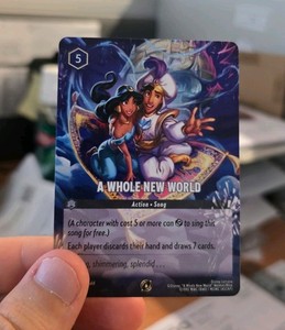 A Whole New World Lorcana | eBay