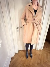 Max Mara City Women Camel Trench Coat Camel Hair Size 10 It 42 Netaporter