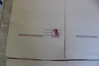 US. 4c Lincoln. Paid Reply Postal Card. Unfolded. MNH. 1962 — photo 2