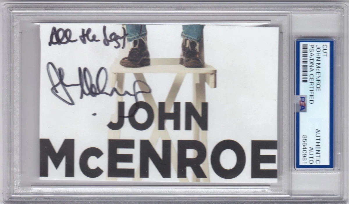 John McEnroe Tennis Autographed Photos for sale | eBay display picture 2