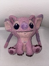 disney lilo and stitch angel phunny plush pink 8”