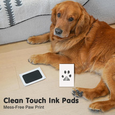 Inkless Paw Print Kit for Dogs,Cats  Babies - Clean Touch Dog Nose  Baby Ha...