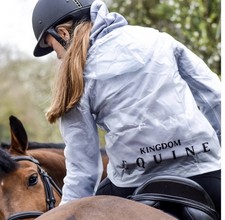 Transparente Kunststoff PVC Reiten Regenjacke Große 44" Brustumfang 