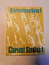 Rare Old Notes Clarinet Studies DVFM 31052 From 1980
