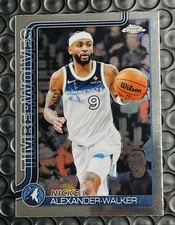 2025-26 Topps Chrome Basketball #193 Nickeil Alexander-Walker, Minnesota Timberw