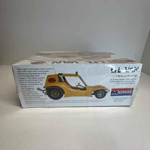 Monogramma LI'L VAN 1/24 modellino in plastica Tom Daniels sigillato - Foto 8 di 9