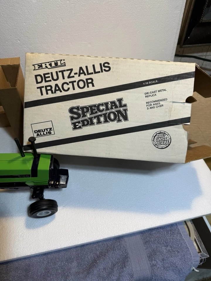 Tractor de juguete Ertl Deutz-Allis 9150 1989 edición especial nuevo en caja 1/16 Foto 4 de 4