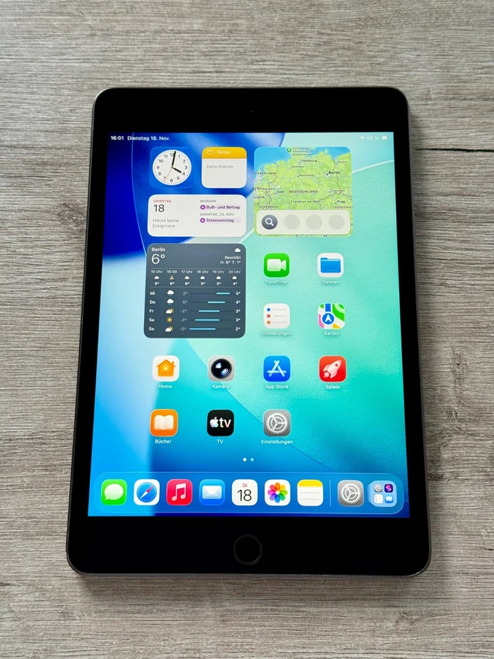 Apple iPad Mini 5. Gen. 256GB 7,9" WiFi only - spacegrau - Bild 2 von 4