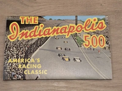 Vintage 1978 The Indianapolis 500 America's Racing Classic 14 Views In Color - Image 1 of 3