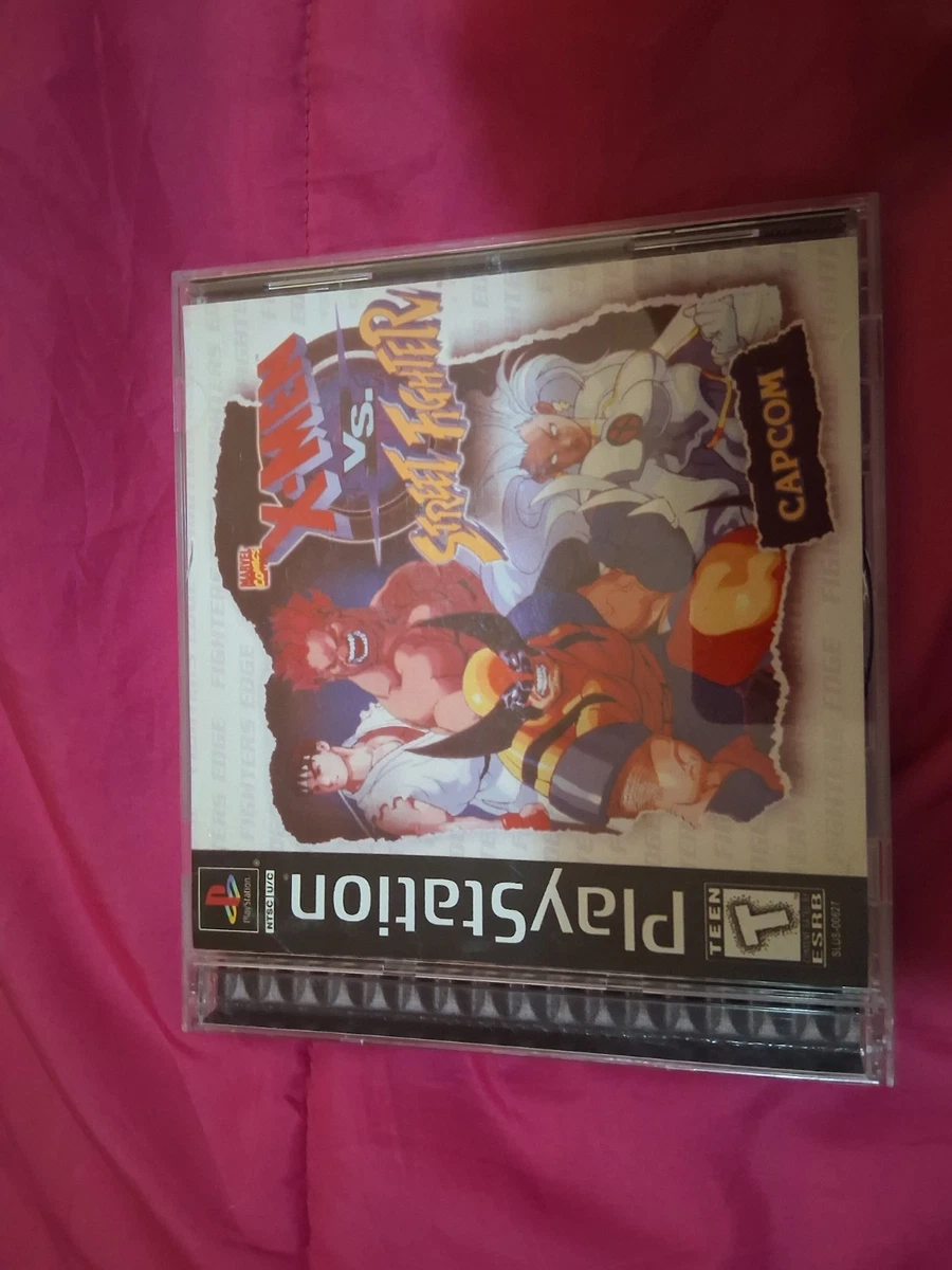 X-Men Vs. Street Fighter EX Edition Sony Playstation PS1 NTSC Japan