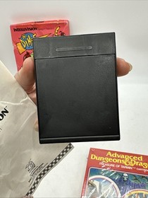 Diner (Intellivision, 1987) Burgertime Sequel Game Box and Manual