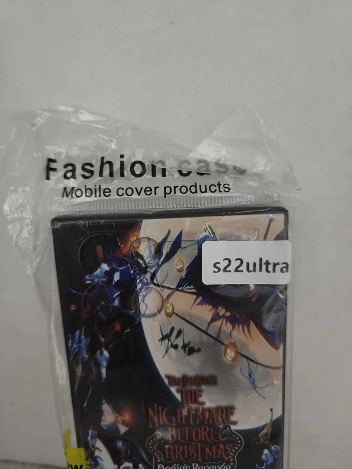 Nightmare Before Christmas Theme Cellphone Cover S22ultra  - Image 3 of 3