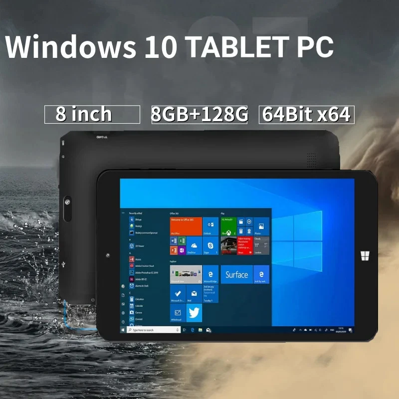 8 INCH AR3 Windows 10 Tablet PC 8GB RAM 128GB ROM 1280*800 Pixel Dual Camera - Image 3 of 4